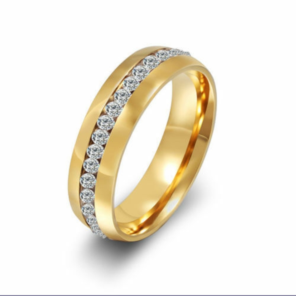 Men/Women Stainless Steel Wedding Band